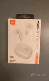 JBL WAVE FLEX 2 Auricolari Wireless Bianchi