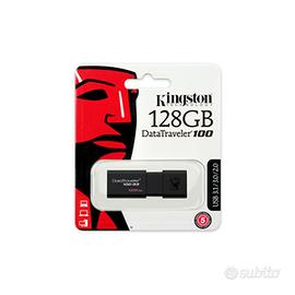 MEMORIA PENDRIVE USB KINGSTON 128GB DT100G3128GB U