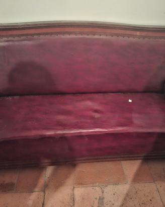 Divano letto vintage anni '30 - '40. Da restaurare