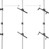 Relaxdays Porta Biciclette Telescopico