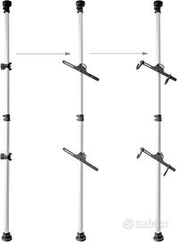 Relaxdays Porta Biciclette Telescopico