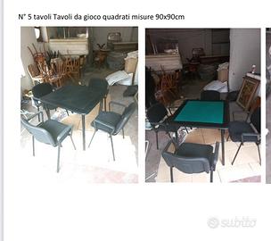 5 tavoli