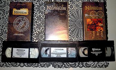 FIELDS OF THE NEPHILIM VHS originali