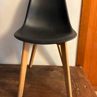 Coppia di sedie moderne stile  nordico