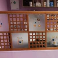 SEPARÉ IN LEGNO CON VETRI 