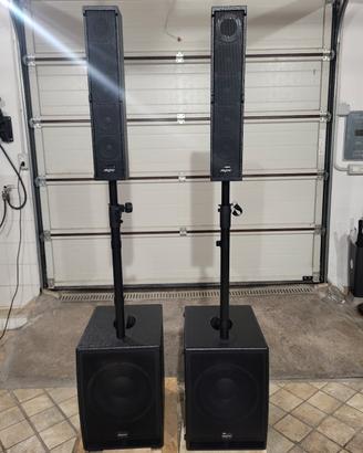 Impianto audio MPE Go Compact 12 pari al nuovo