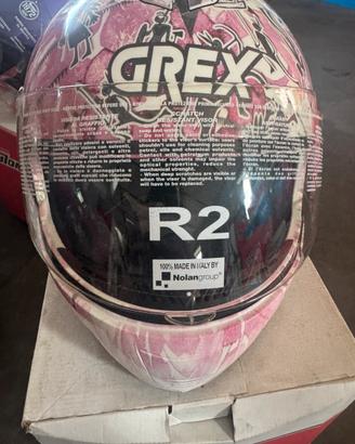 Casco moto grex