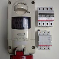 int.trifase + neutro 16 a , int.45 a + 32 a fusibi