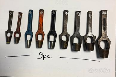 Fustelle a cavallotto acciaio 9pz