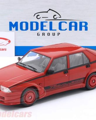 Modello Alfa Romeo 75 evoluzione 1:18 nuova 