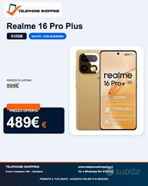 Realme 16 Pro Plus 12/512GB Nuovo