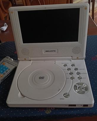 Lettore DVD PORTATILE Majestic 