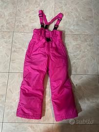 Tuta sci bimba 7 anni