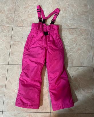 Tuta sci bimba 7 anni