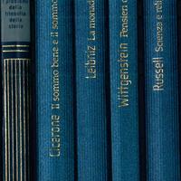 Lotto 5 libri Filosofia Leibniz Russell Simmel