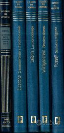 Lotto 5 libri Filosofia Leibniz Russell Simmel