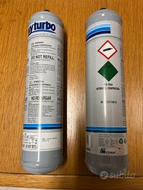bombole di azoto nuove e cariche