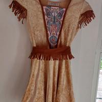 costume carnevale bimba indiana