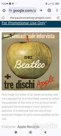 copertina dei Beatles " una sensazionale intervist