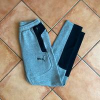 Pantaloni Puma Evo uomo grigi e neri - Taglia S