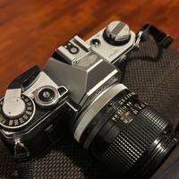 Canon AE-1 e Obiettivo Canon FD 35mm f/2 S.S.C.