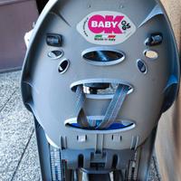 seggiolino bici per bimbo 3/6 anni