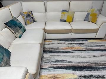 Divano angolare elettrico e letto