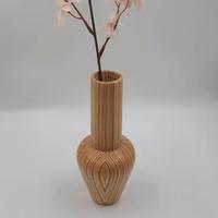 VASO IN LEGNO ARTIGIANALE