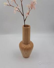 VASO IN LEGNO ARTIGIANALE