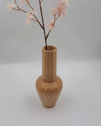 VASO IN LEGNO ARTIGIANALE