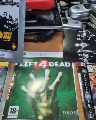 3249-Lotto Manuali e Copertine PS2-PS3-Xbox 360