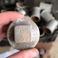 Tappo in ghisa mall. zinc. da 1 pollice e 1/4