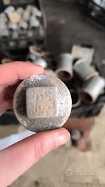 Tappo in ghisa mall. zinc. da 1 pollice e 1/4