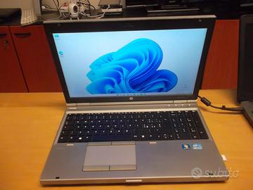 HP ELITEBOOK 8570P CORE I5+8GB+250SSD+WINDOWS 11