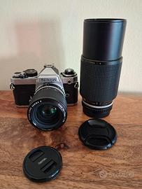 Nikon FE 36-72 70-210 Serie E AIS