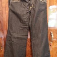 jeans salopette donna