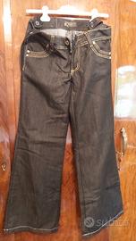 jeans salopette donna