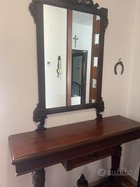 Mobile da ingresso in legno