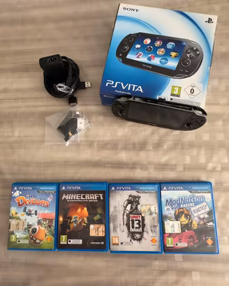 PSvita Smontata+4Giochi+Caricatore x Riparare/Ric.