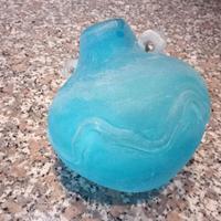 Vaso anfora vetro Scavo Murano Bisazza/Seguso 1992