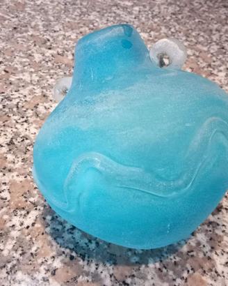 Vaso anfora vetro Scavo Murano Bisazza/Seguso 1992