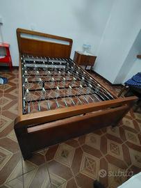 Struttura letto una piazza e mezzo in legno