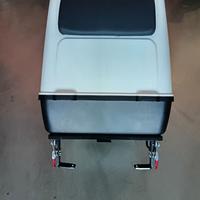 Box delivery per scooter