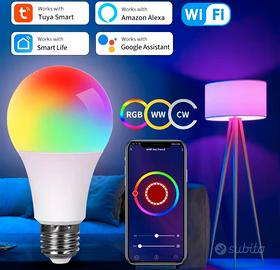 Lampadina Led RGB compatibile con Alexa