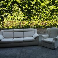 Divano + poltrona Poltrone e Sofà 