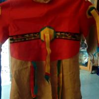 Vestito carnevale indiana per bimba