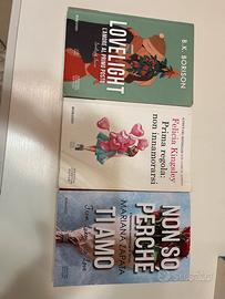 Set 3 libri stupendi romance
