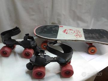 Pattini a rotelle Fas e skateboard usati