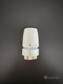 Valvole termostatiche bianche