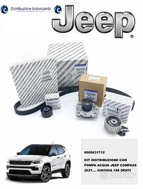 KIT DISTRIBUZIONE E POMPA  JEEP COMPASS 1.6 CRDI